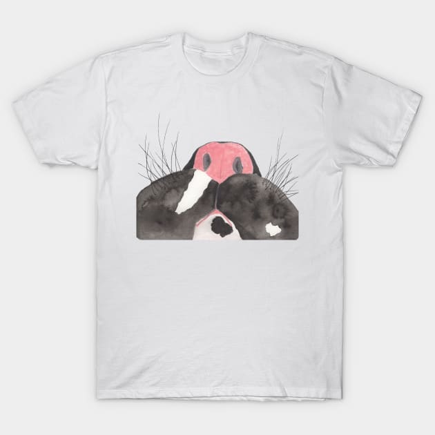 Cat Nose T-Shirt by Wild Tangents